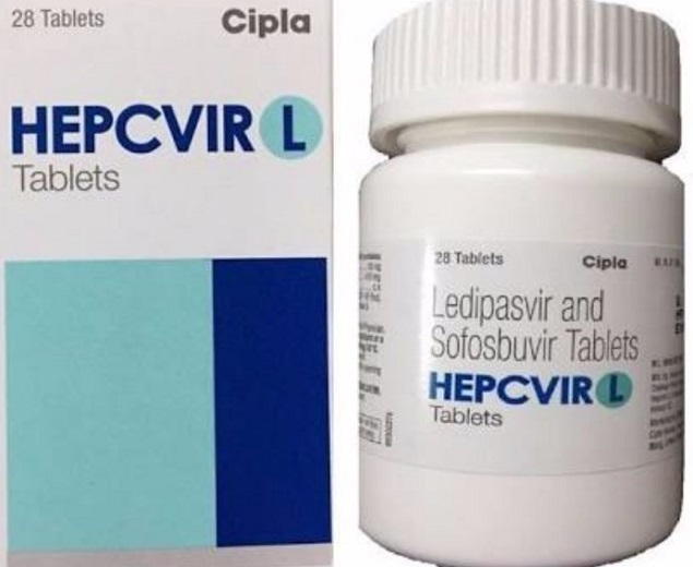 Liều dùng khuyến cáo HEPCVIR-L là một viên uống mỗi ngày một lần có hoặc không có thức ăn thuốc hepcvir l ledipasvir 90mg va sofosbuvir 400mg hop 28 vien