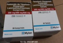 Thuốc TLE (Tenofovir,Lamivudine,Effavirenz), hộp 30 viên thuoc tle la gi tenofovir lamivudine effavirenz hop 30 vien